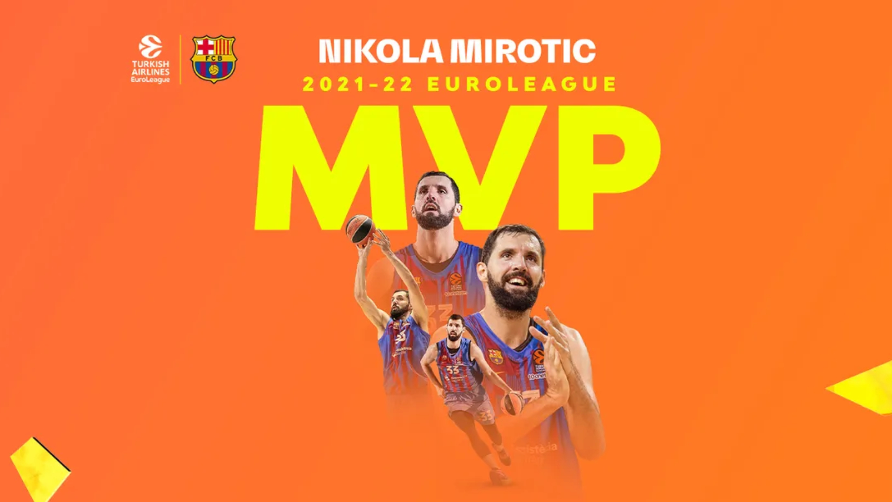 Mirotic, nombrado MVP de la Euroliga