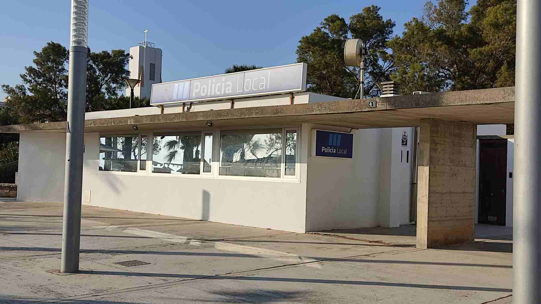 Oficina de la Policía Local en Playa de Palma, zona de Las Maravillas.