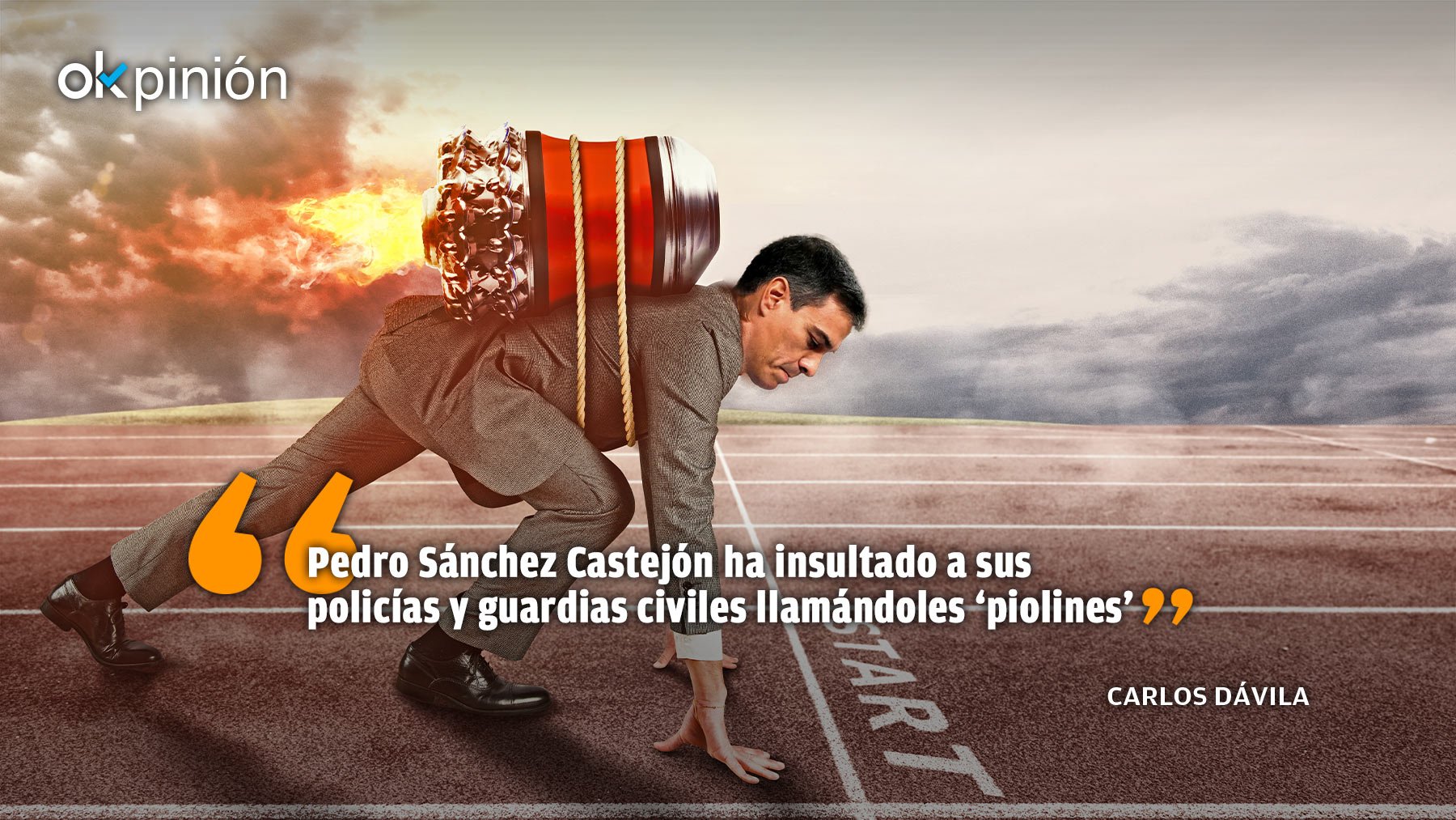 Sánchez es un petardo explosivo