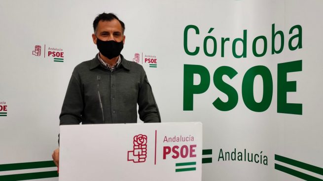 El senador del PSOE por Córdoba, Alfonso Muñoz, en la sede de su partido. PSOE (Foto de ARCHIVO) 11/11/2020