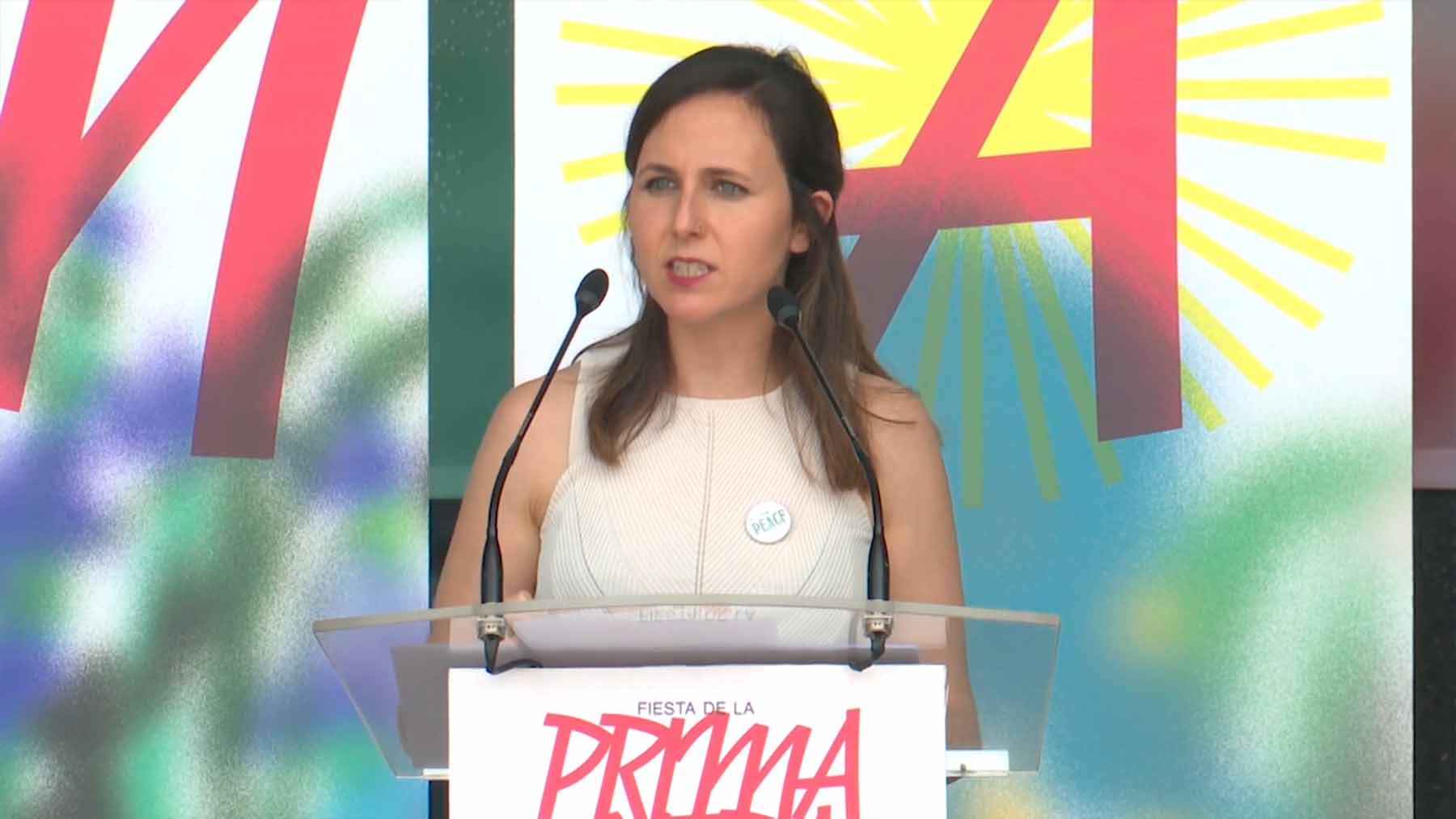 La ministra de Derechos Sociales y Agenda 2030, Ione Belarra.