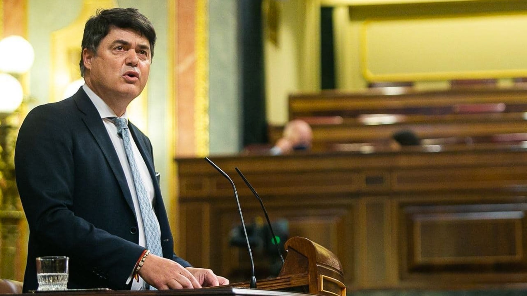 Carlos Roja en el Congreso de los Diputados. (Foto: EP)