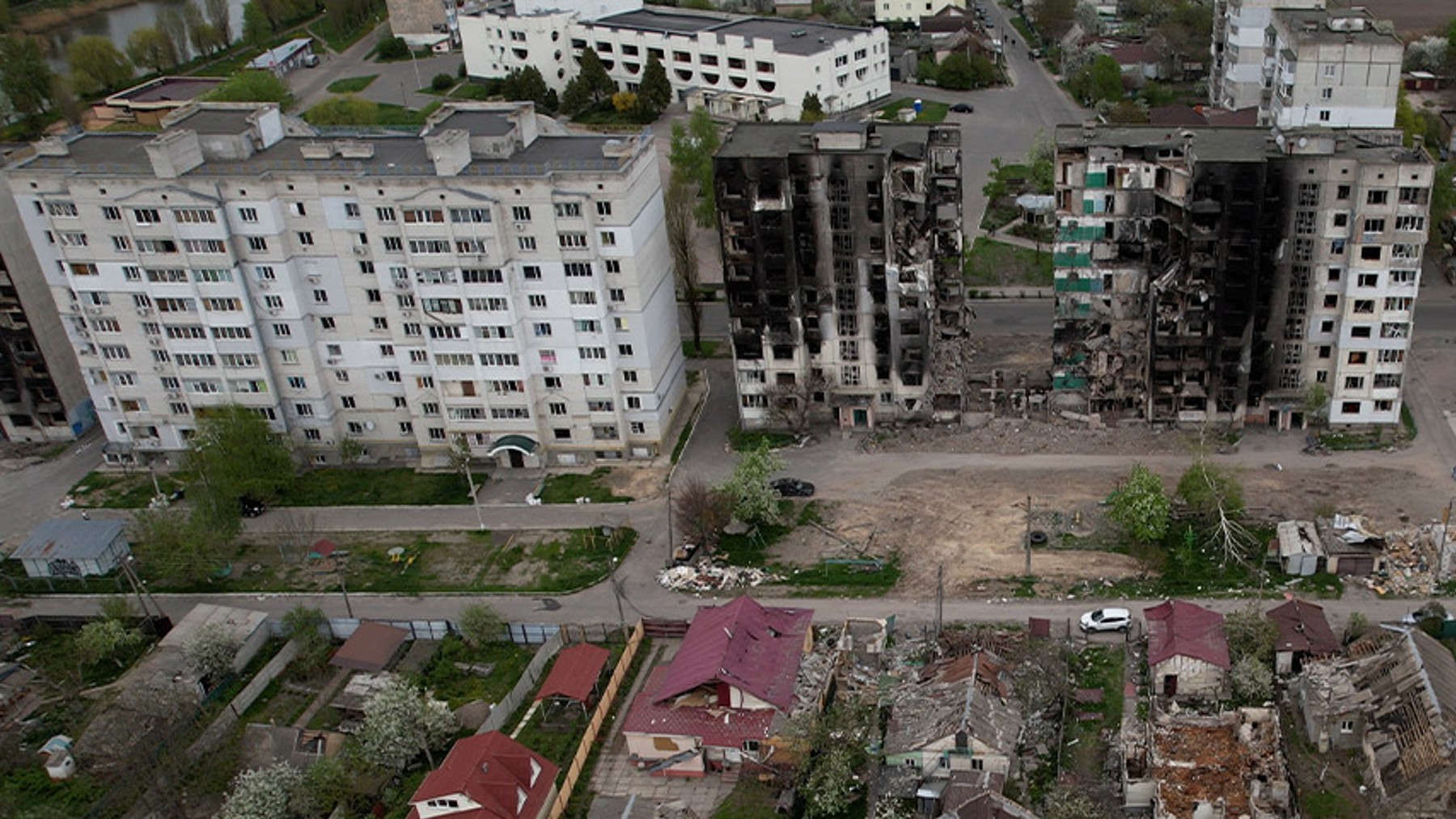 Destrucción en Ucrania