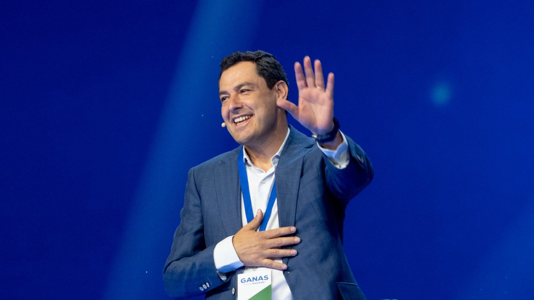 Juanma Moreno, presidente de la Junta y candidato del PP-A a la reelección (ALBERTO ORTEGA / EUROPA PRESS).