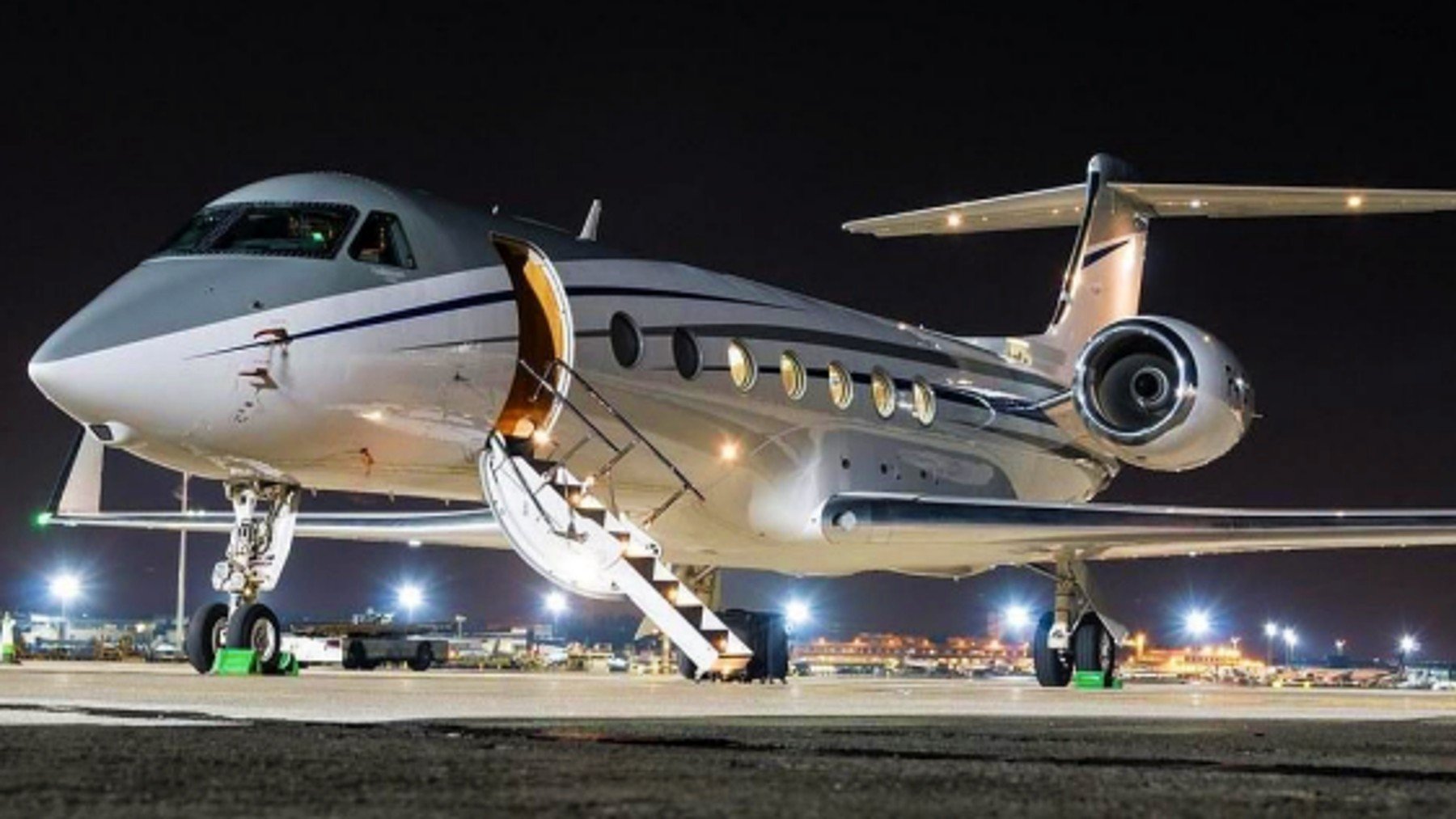 El jet privado que ha usado el Rey Juan Carlos.