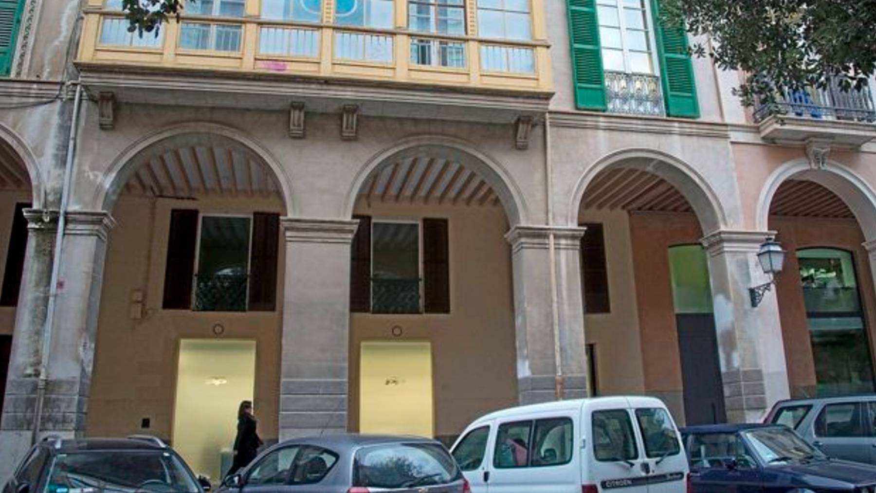 La sede del PP de Baleares en la calle Palau Reial de Palma.