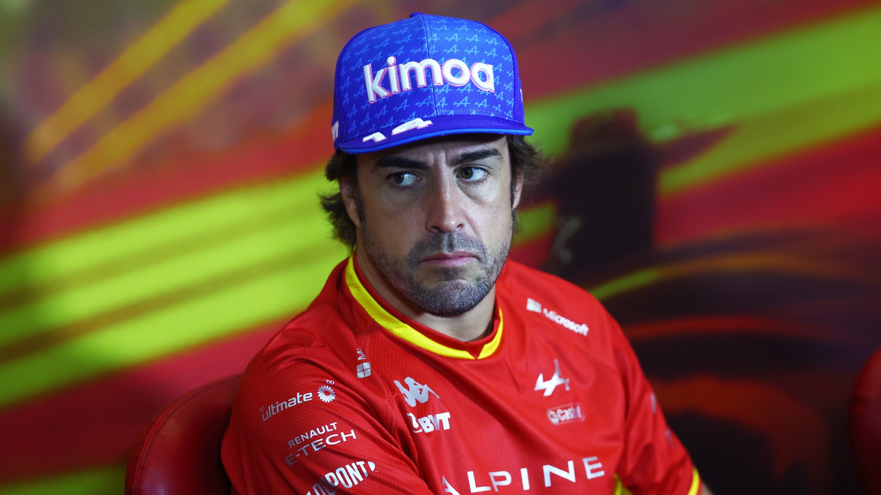 Fernando Alonso en Barcelona. (Getty)
