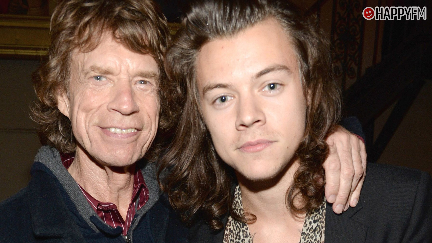 Mick Jagger y Harry Styles.