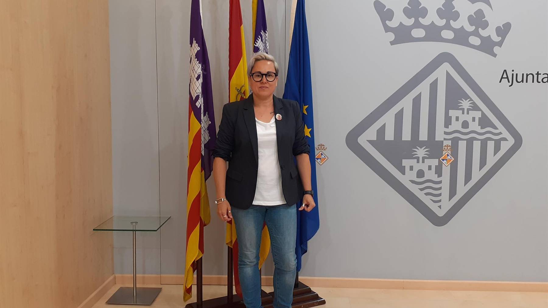 La concejal de Podemos en Palma, Sonia Vivas.