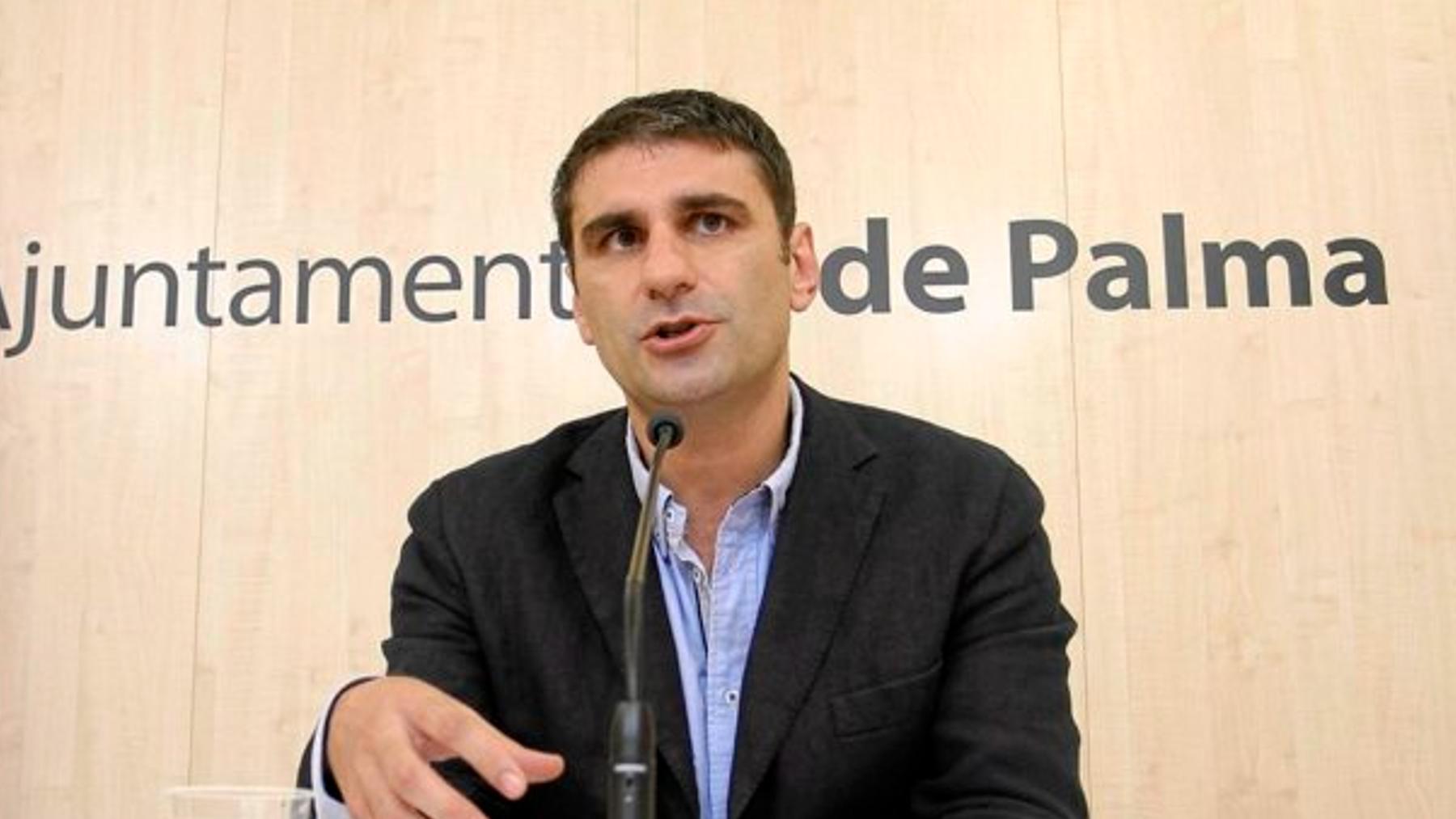 El concejal del PP en el Ayuntamiento de Palma, Julio Martínez.