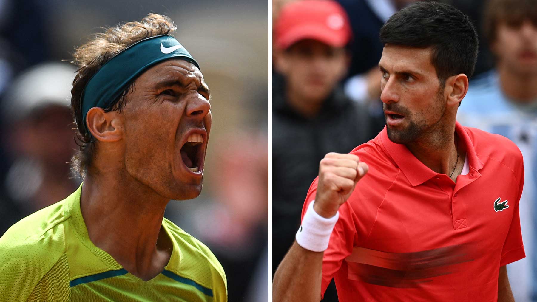 Nadal y Djokovic se miden en cuartos de final de Roland Garros (AFP)