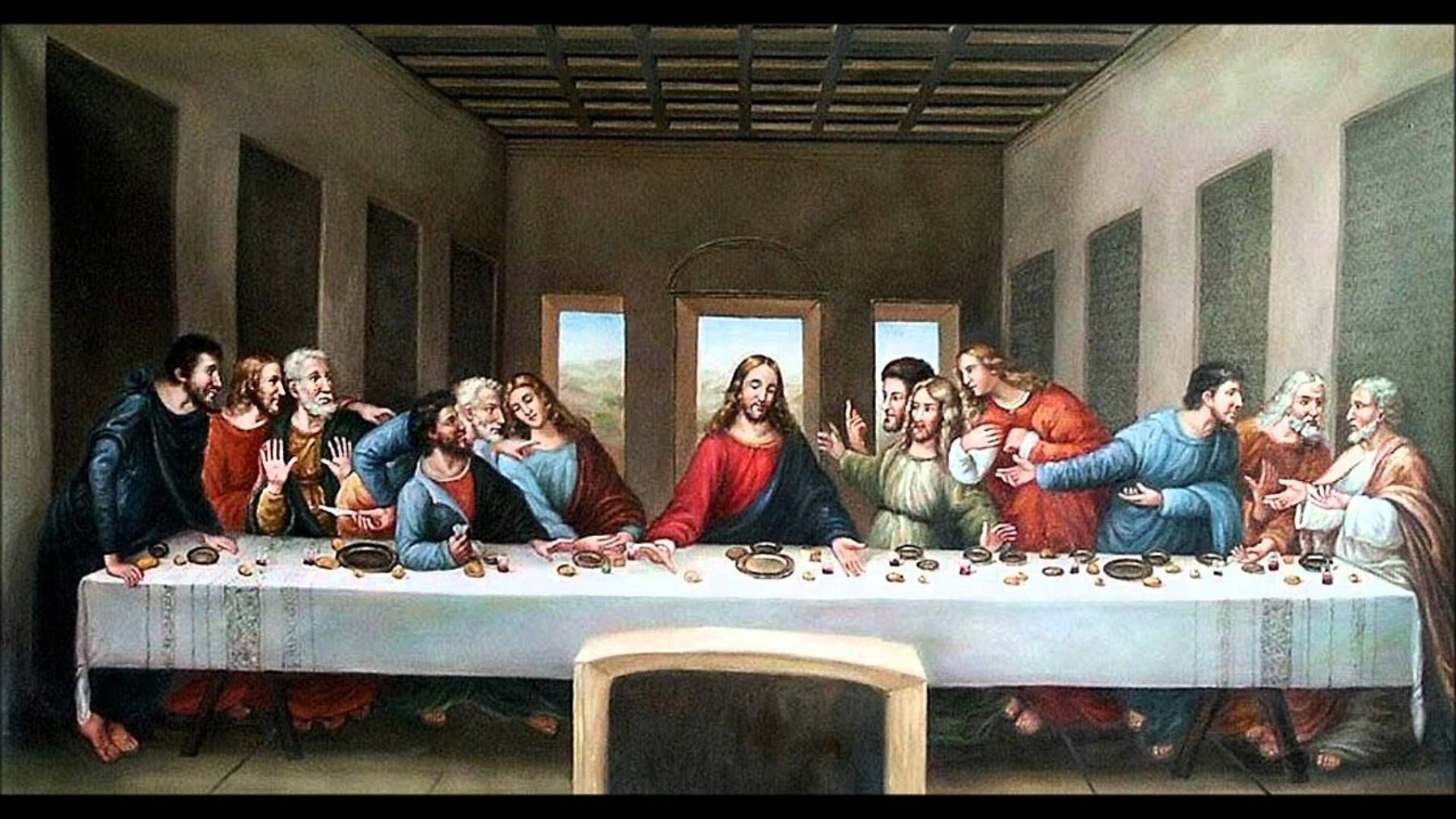 La última cena de Cristo
