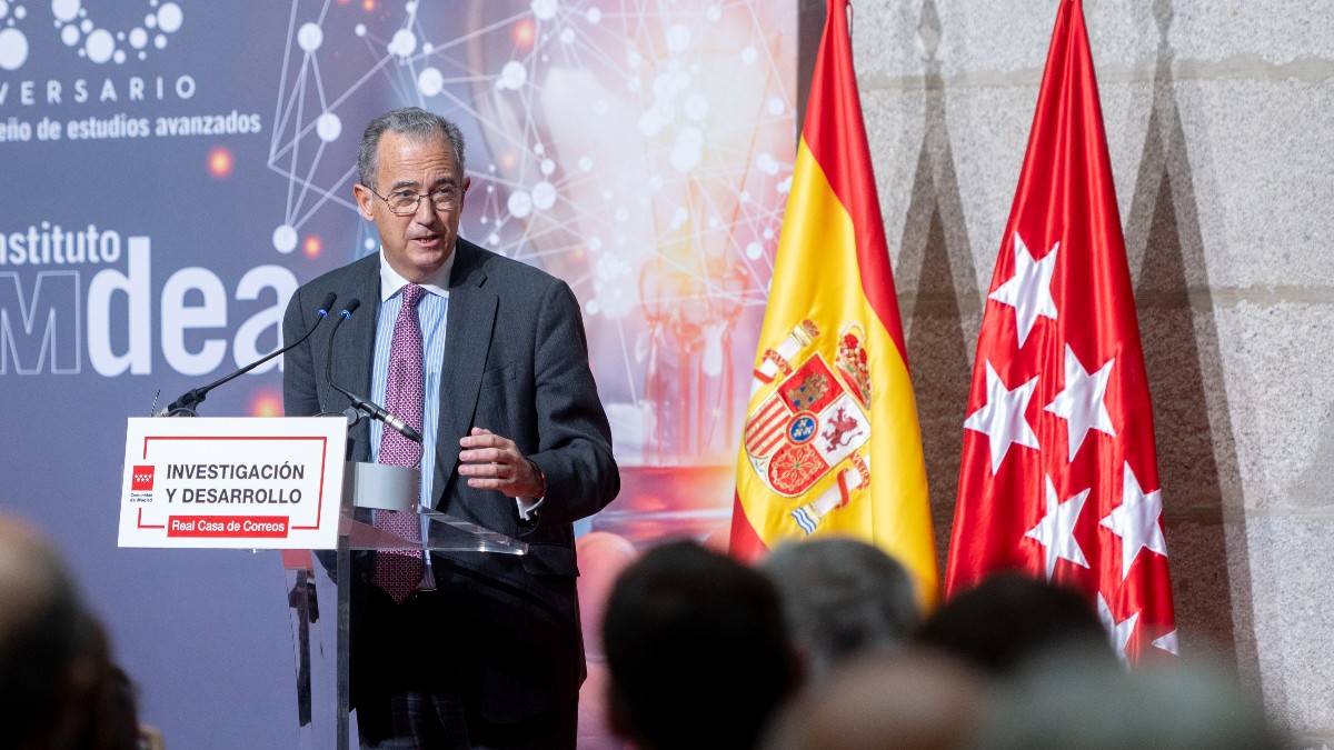 El consejero de Educación, Universidades y Ciencia y portavoz de la Comunidad de Madrid, Enrique Ossorio.