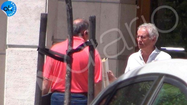 Javier Tebas y Gerardo González Otero han sido cazado reunidos con un trabajador de la Federación (II).