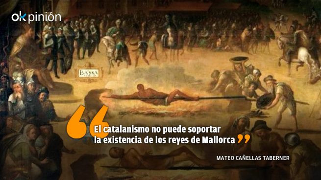 Para la doctrina catalanista la toma de Mallorca de 1285 por Alfonso de Aragón no fue más que el retorno del reino insular a la inventada Confederación catalano-aragonesa