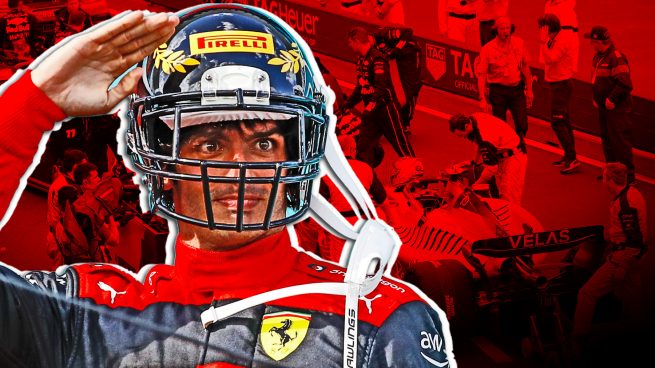 Carlos Sainz en Ferrari