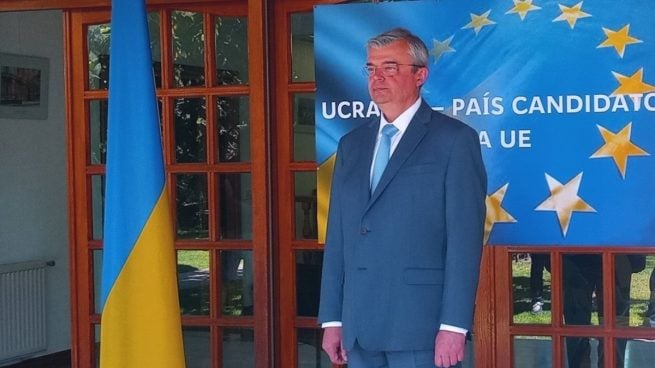 El embajador de Ucrania en España, Serhii Pohoreltsev.