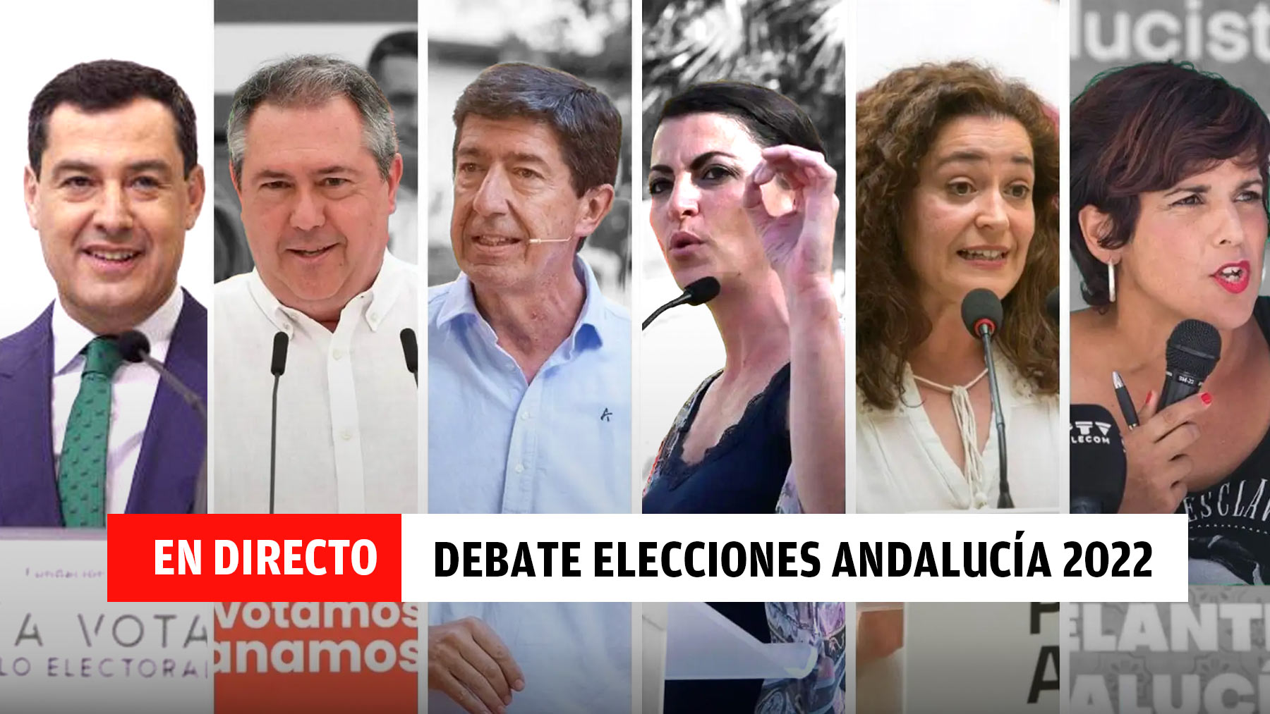 Directo debate elecciones Andalucía 2022