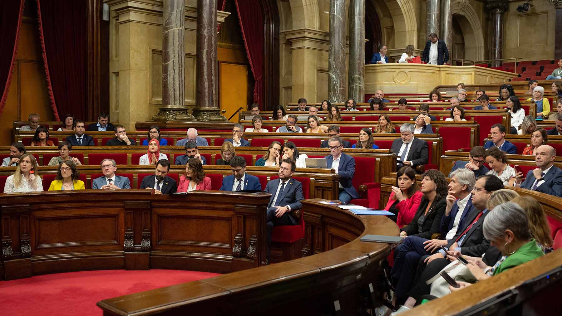 Pleno del Parlament.