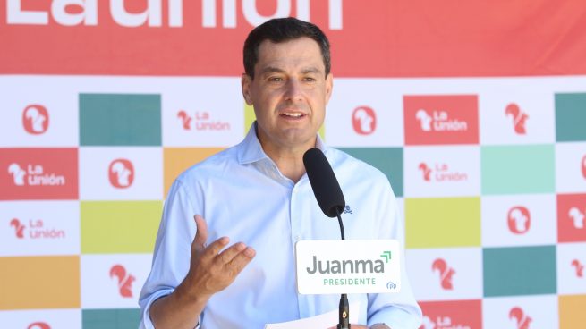 Juanma Moreno, presidente de la Junta de Andalucía.
