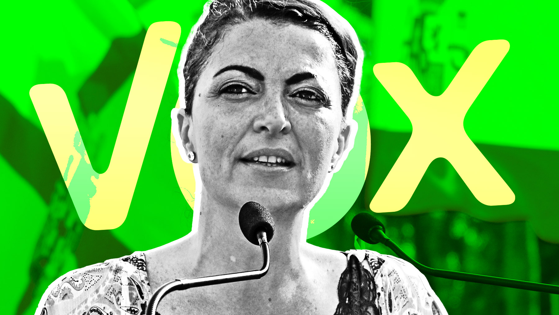 Macarena Olona, candidata de Vox a la Presidencia de la Junta de Andalucía.