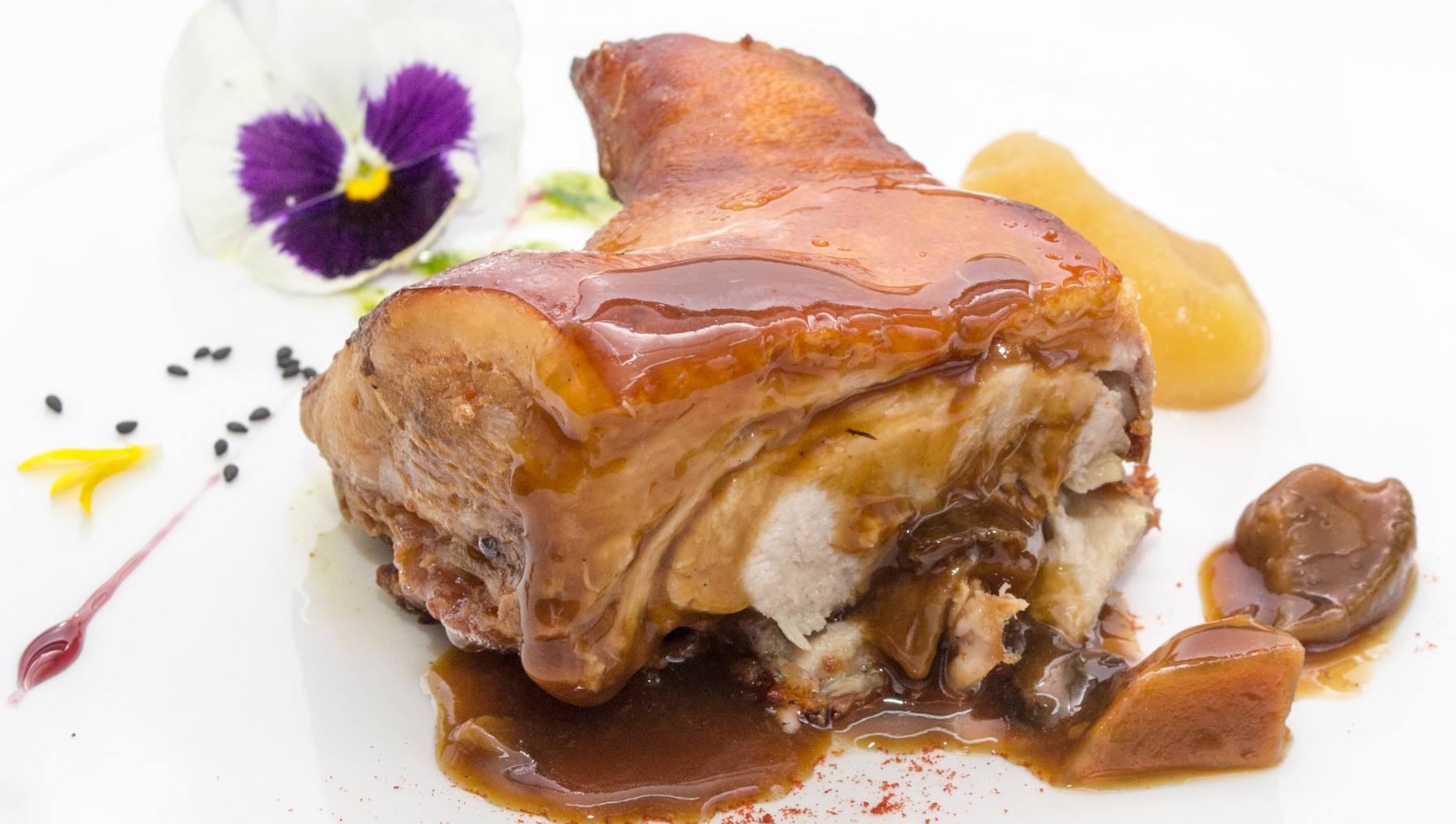 Jamón glaseado