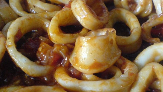 Calamares en salsa