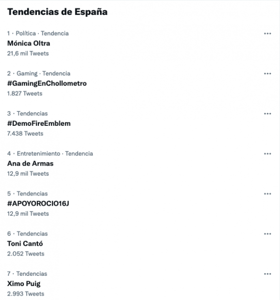 La petición de dimisión de Mónica Oltra se convierte en ‘trending topic’ en las redes sociales
