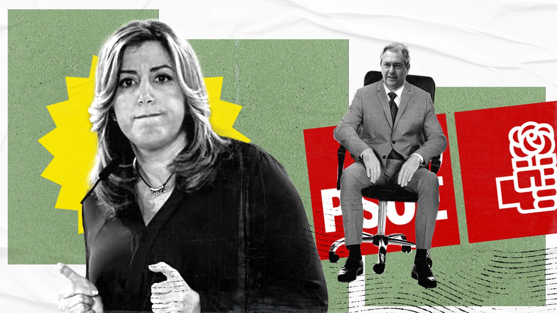 Susana Díaz y Juan Espadas.