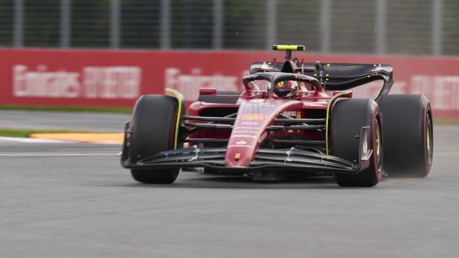 Carlos Sainz, durante la sesión de libres en el GP de Fórmula 1 de Canadá