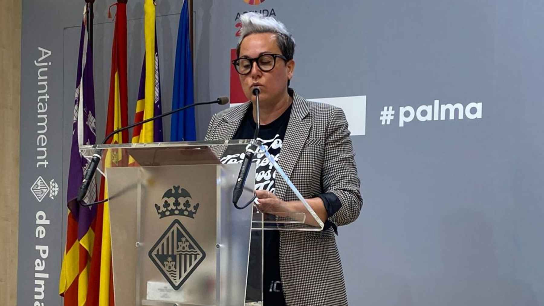 La ya ex concejala de Podemos en el Ayuntamiento de Palma, Sonia Vivas.