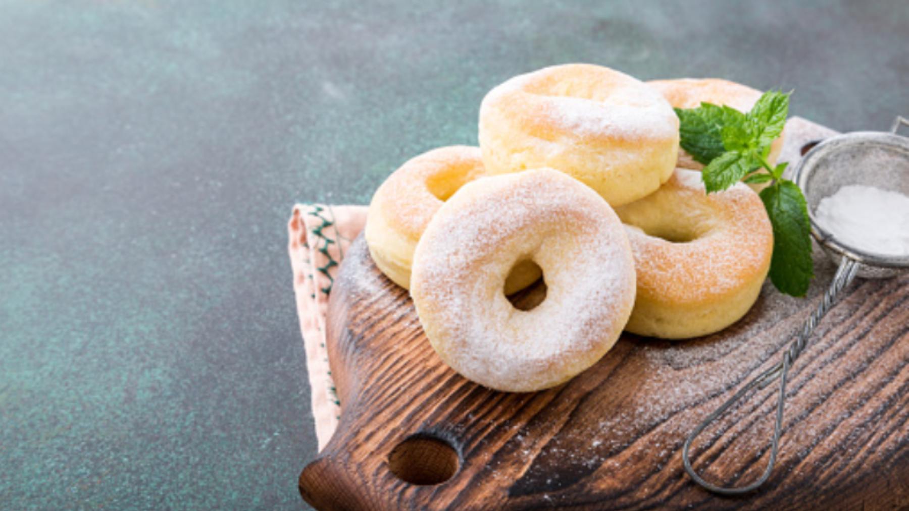 Donuts de avena y plátano en la Thermomix