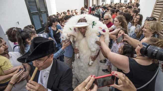 Celebración del Diumenge des Be en Ciutadella en una imagen de 2019.