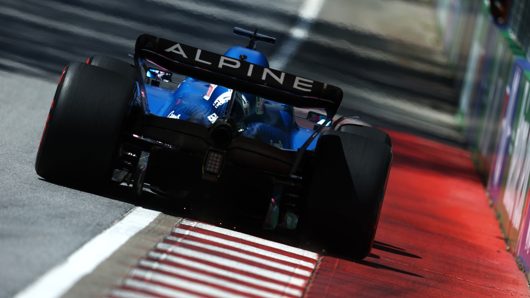 Fernando Alonso rodando en Canadá. (Getty)