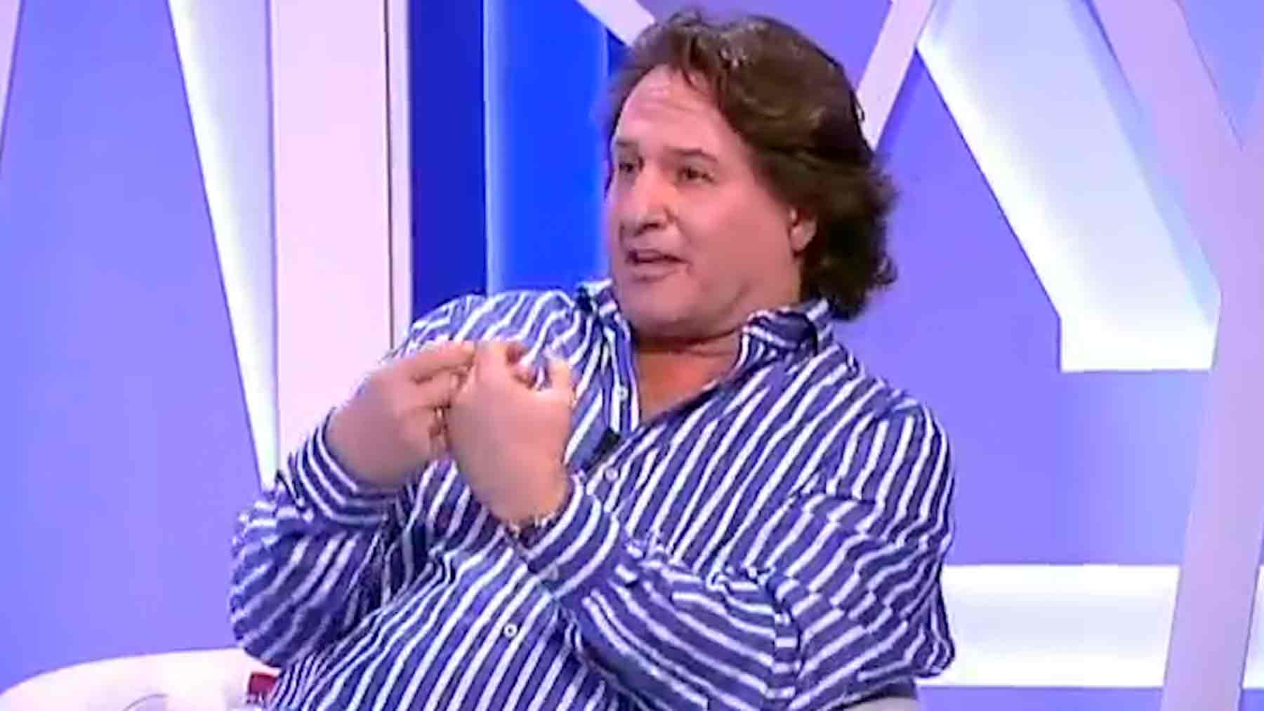 González Castejón en televisión.