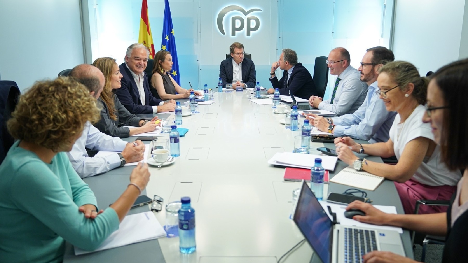 Comité de Dirección del PP. (Foto: Diego Crespo)