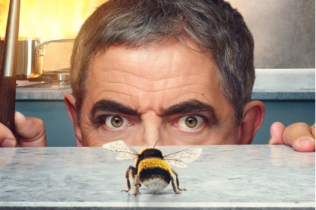 The man against the bee