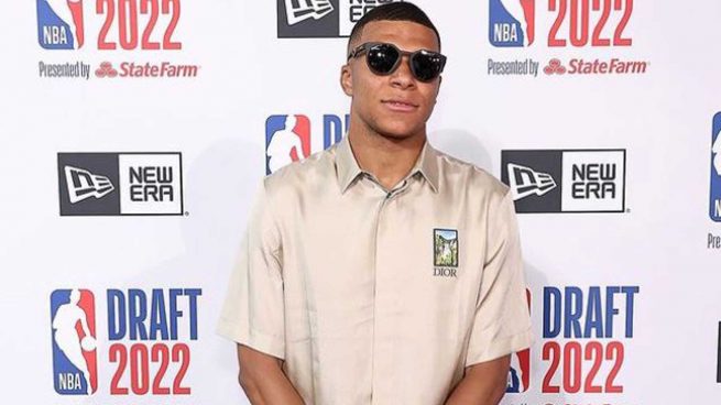 Mbappé, en el Draft de la NBA 2022