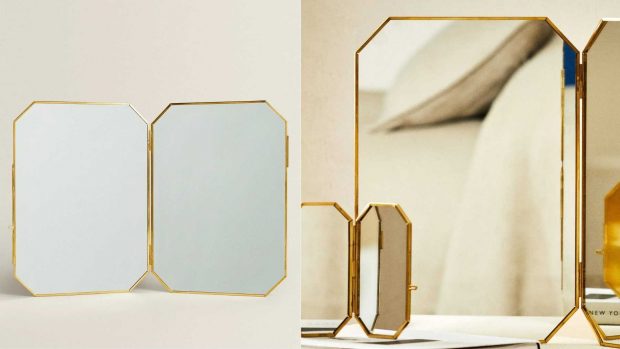 espejo octogonal Zara Home