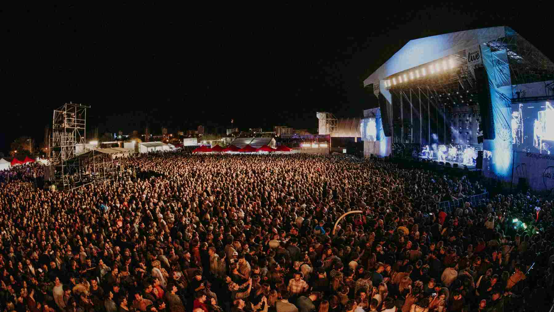 Imagen del recinto del Mallorca Live Festival en Calvià.