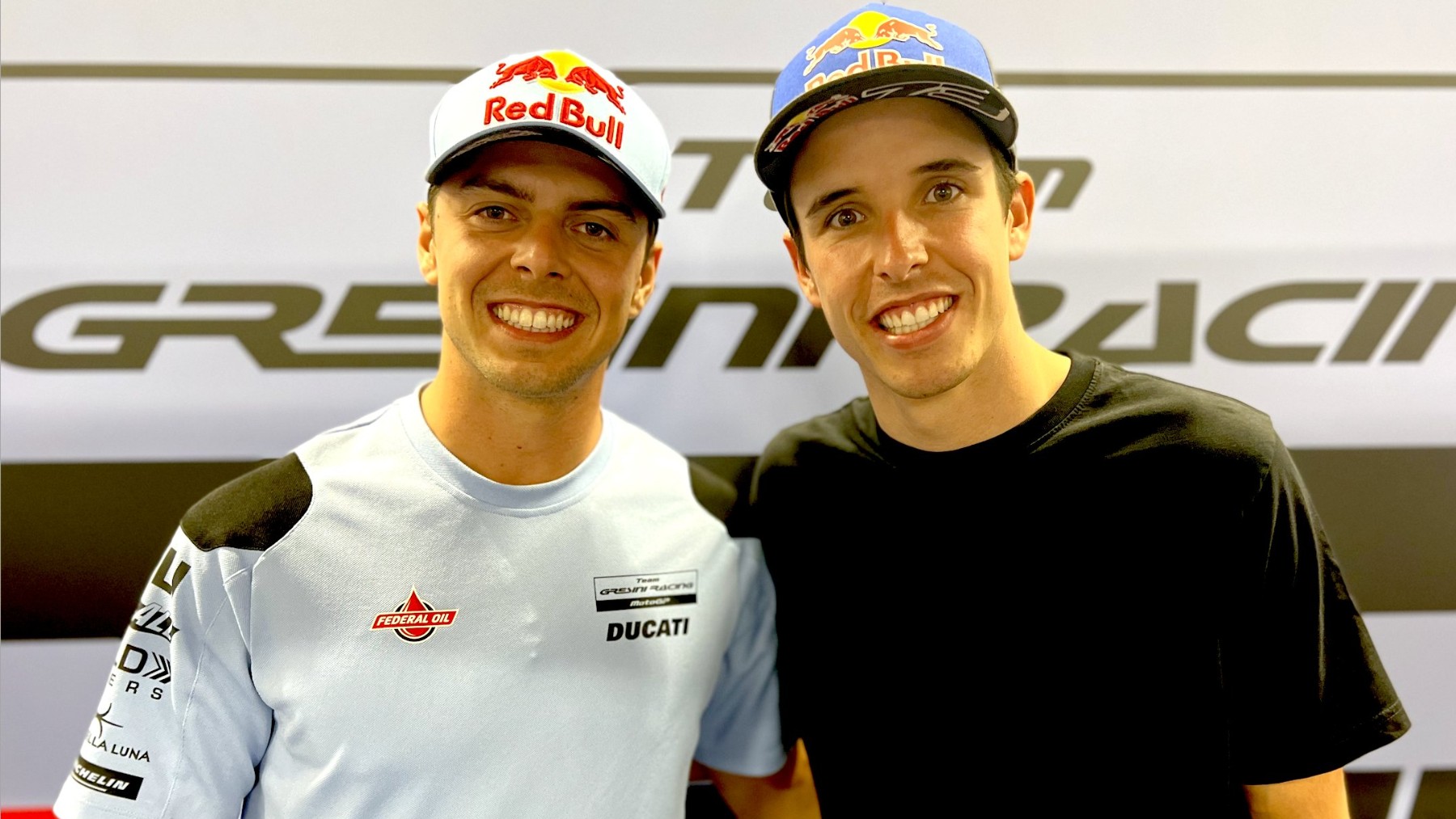 Álex Márquez y Fabio Di Giannantonio formarán equipo en 2023. (Gresini Racing)