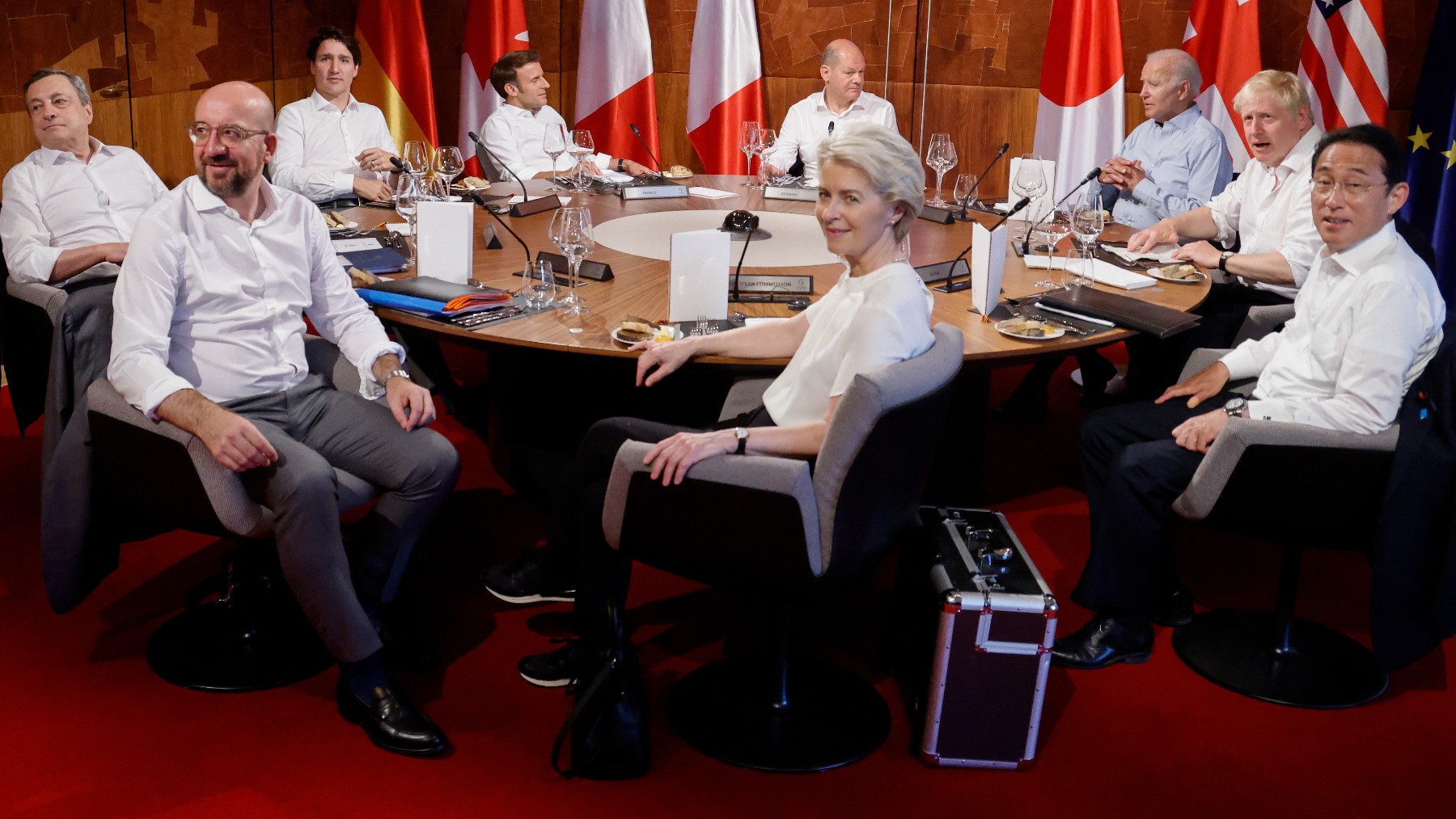 Reunión del G7 en Baviera (AFP)