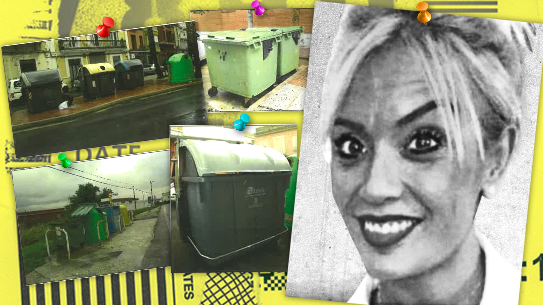 Los contenedores donde se buscó el cuerpo de Marta Calvo.