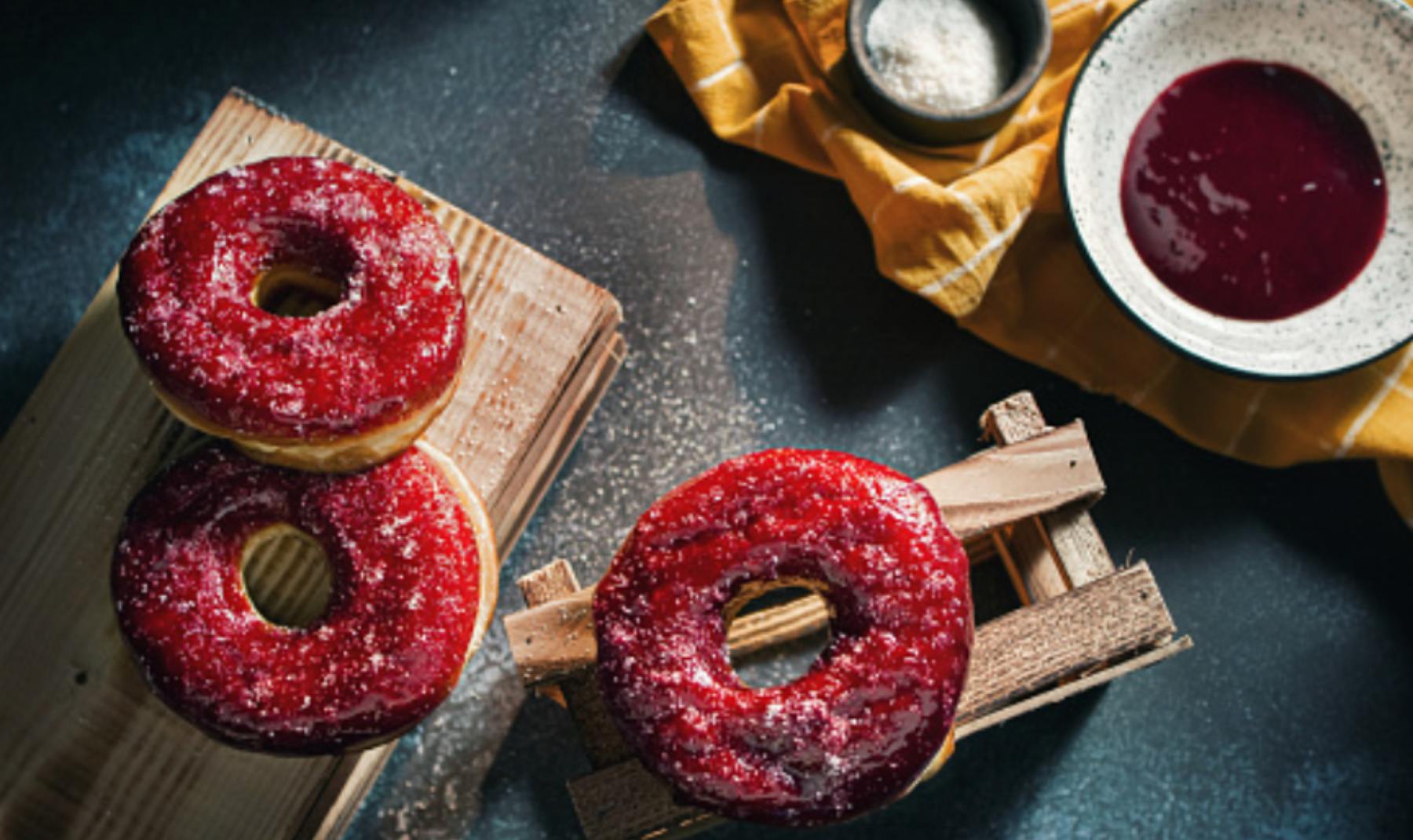 Donuts de moras: receta saludable y fácil