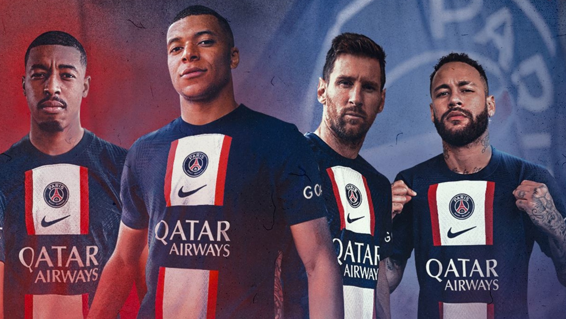 Nueva camiseta del PSG con el patrocinio de Qatar Airways. (PSG)