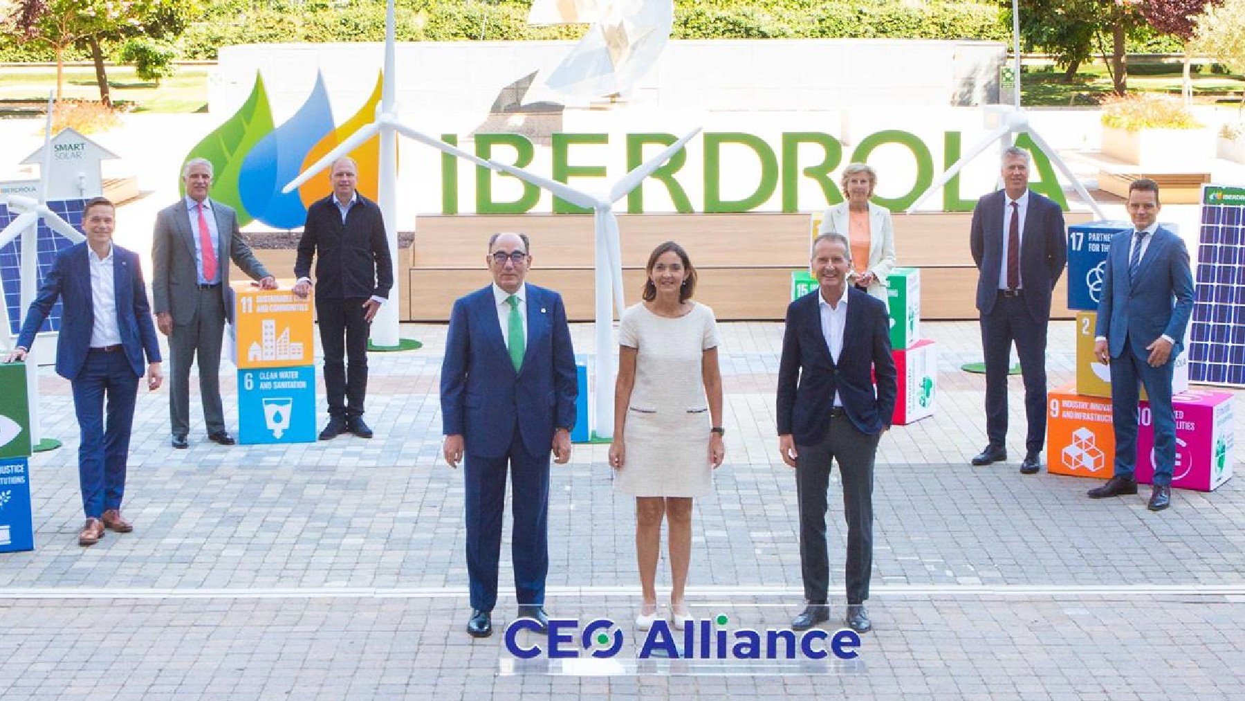 Reunión en la sede de Iberdrola de la CEO Alliance for Europe