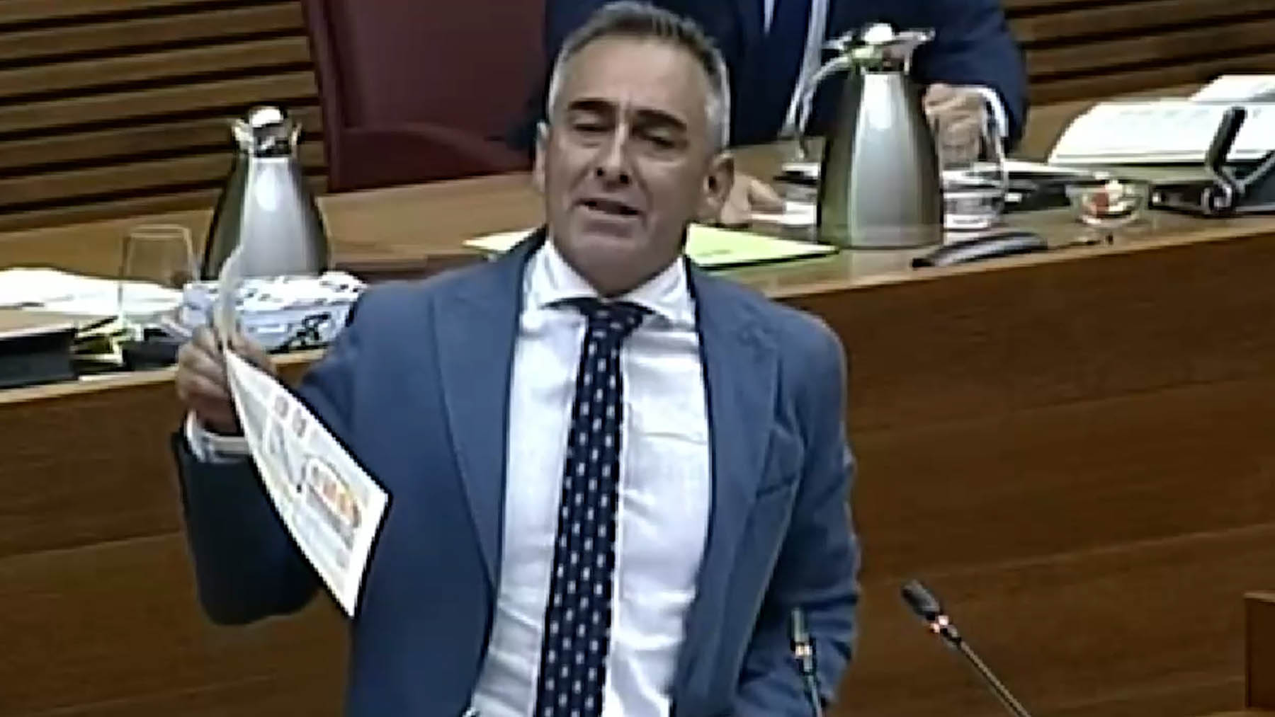 Miguel Barrachina, portavoz de Fomento y Agricultura del Partido Popular en las Cortes Valencianas y presidente del PP en la provincia de Castellón.
