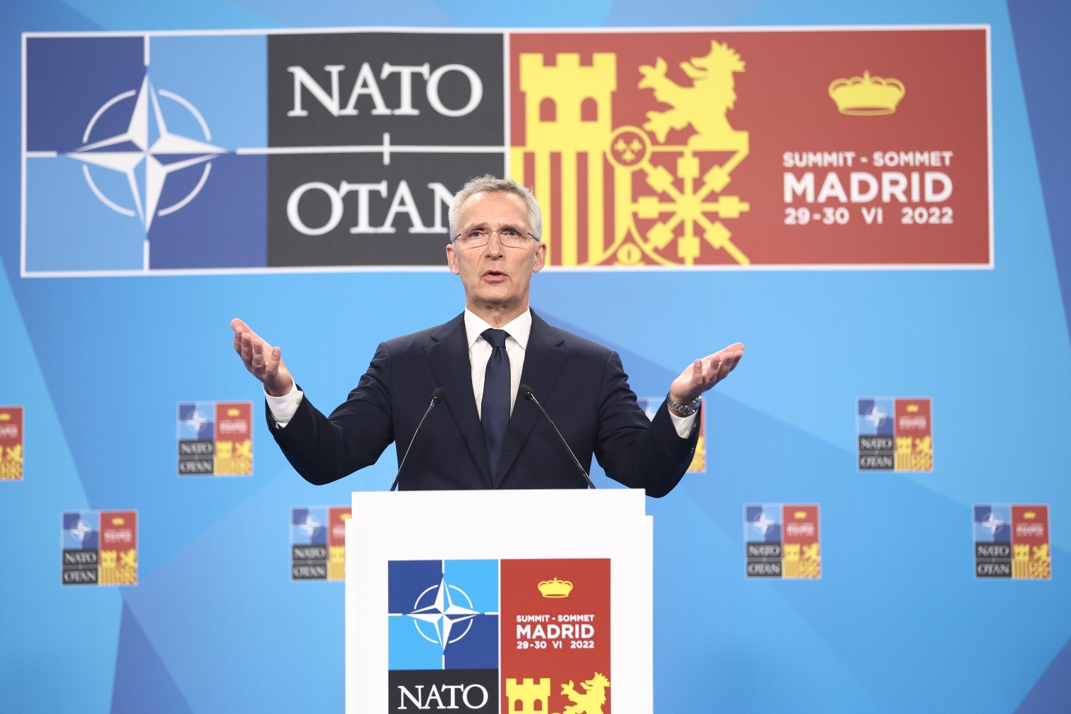 El secretario General de la OTAN, Jens Stoltenberg