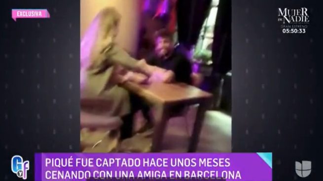 Filtran un vídeo de Piqué cogido de la mano con su amante cuando todavía estaba con Shakira