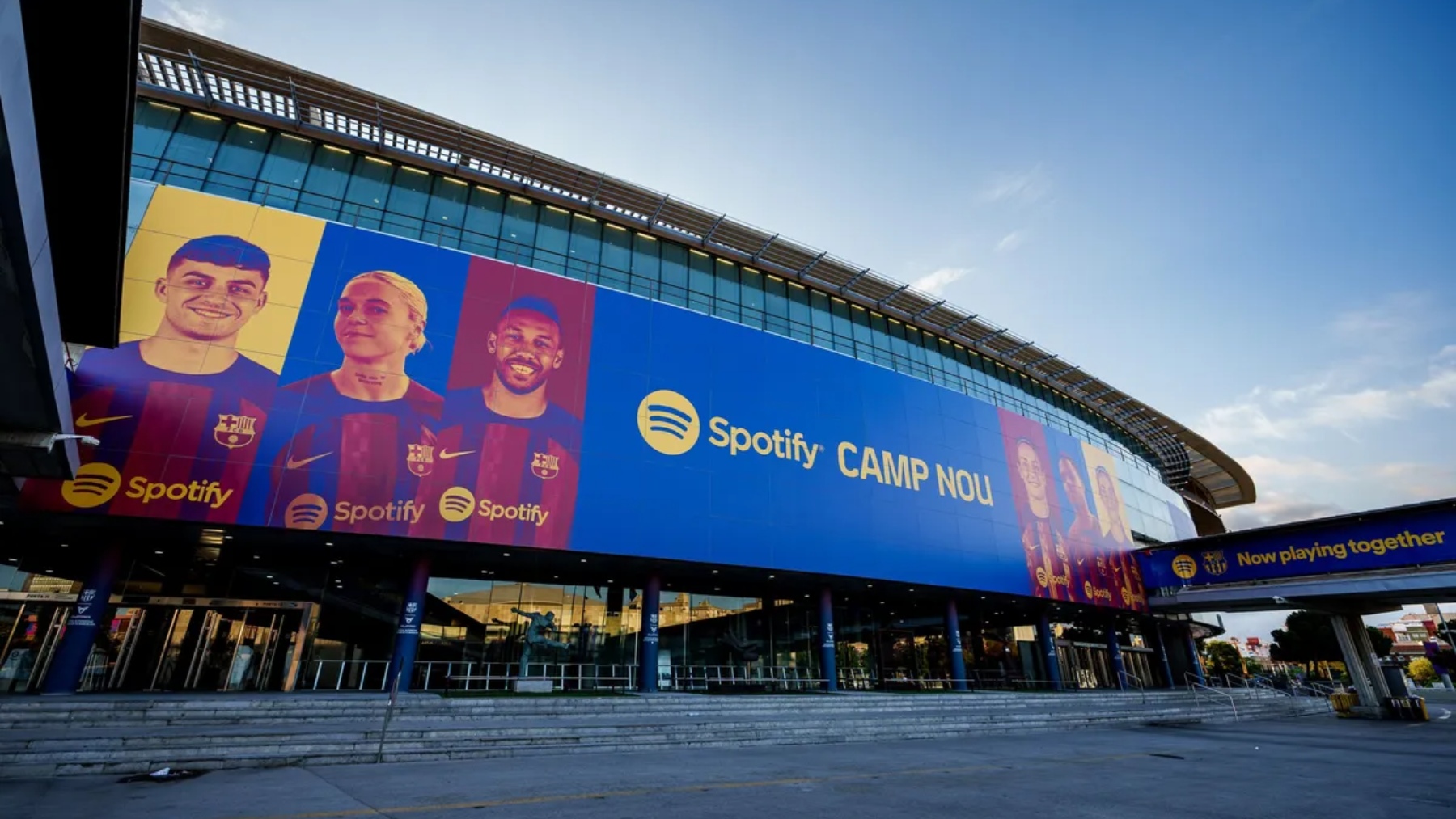 Nueva fachada del Camp Nou. (German Parga – FC Barcelona)
